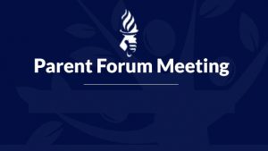 Parent Forum Meeting